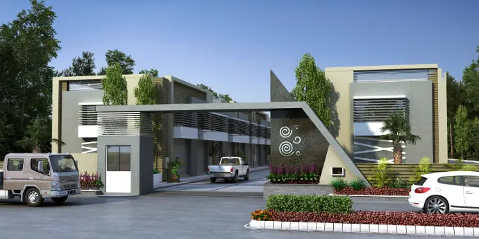Sunrise Industrial Park Entry Gate near Viratnagar Road Ahmedabad